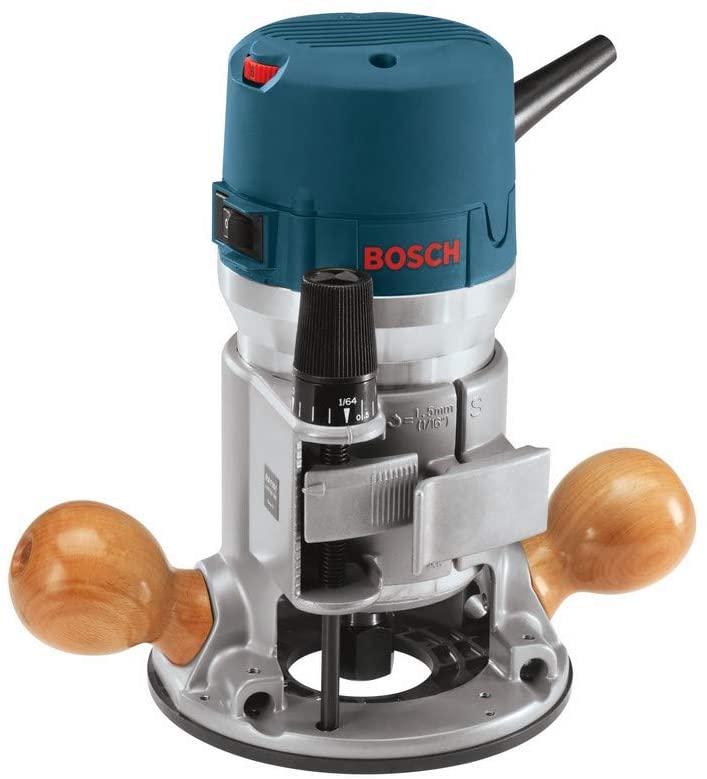 Bosch, 1617 Evs, Router Electrónico de Base Fija, 60mm, 1440W, 2.25HP